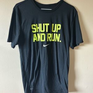 Nike Black Graphic Men's Shirt